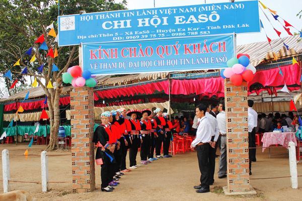 Dak Lak province: Ea So Protestant Church makes its debut